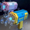 Electric Automatic Bubble Gun, Bubble Machine For Kids Bazooka Rocket Užsisakykite Trendai.lt 37