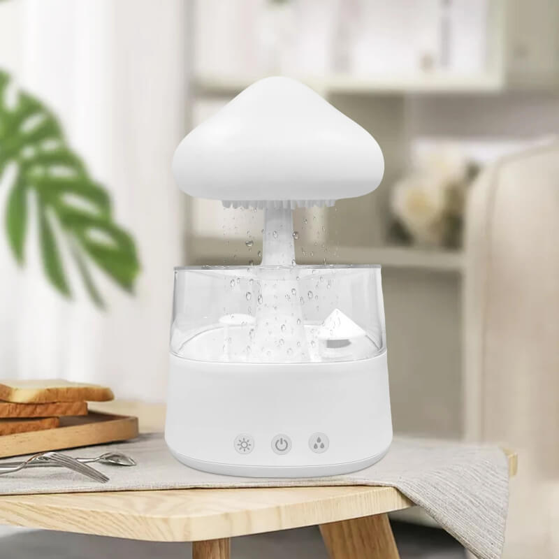 Rain Effect Essential Oil Vaporizer Air Humidifier Mushroom Cloud Užsisakykite Trendai.lt